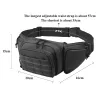 Bags Outdoor Tactical Gun Waist Bag Holster Chest Military Combat Camping Sport Hunting Athletic Shoulder Sling Gun Holster Bag X261A