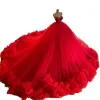 فساتين حزب السجادة الحمراء طويلة المخصصة المخصصة لباس عربي quinceanera فستان أردية المسحة المسائية