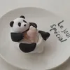 Ljushållare Panda Holder Gips Cartoon Tea Lamp Multifunktionell arom för heminredning