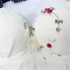 Bras Mädchen süße Braunderwire Spitzen Unterwäsche Bögen atmungsaktiv kleiner Brust Bralette Top für Frauen Teen sexy Dessous Blumentimen