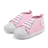 First Walkers Baby Boys Girls Canvas Shoes Casual Soft Tie-Up High Top Sneakers Non-Slip Infant