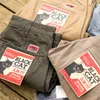 Pantalons pour hommes coton dense poids lourd hommes rétro américain décontracté durs gars mince droit vêtements de travail pantalon printemps haute qualité