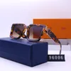 designer zonnebrillen trendzonnebrillen voor dames heren Luxe Vierkant frame Mode Rijden Strandschaduw UV-bescherming gepolariseerde bril cadeau met doos