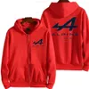 Sweats à capuche pour hommes Sweatshirts Alpine F1 Team Sweat à capuche surdimensionné Formula One Racer Sudadera Harajuku 2024 Printemps Automne Sweat Hommes/Femmes Unisexe Mode Imprimer