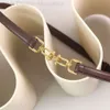 Ceinture marron de styliste coréen pour femmes, en cuir d'été, polyvalente, Style Instagram, Simple, mode, jean personnalisé, nouvelle collection 2023