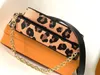 10A designer bag pochette crossbody Leopard leather bag handbag wallet on chain strap purse shoulder bags messenger classic 3pcs 3 piece set lady.c100