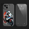 Motorradfahrer Handyhülle für iPhone 15 14 13 Pro 12 11 Pro Xs X XR Max 8 7 SE Starke Silikonhüllen Weiche Rückseite