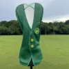 Aids Golf Club Head Cover, 1, 3, 5 UT, Wood Head Cover, Straight, Half Round Putter, PU Waterproof, Protective Cover