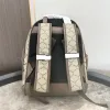 Vintage Designer Backpack Luxury Retro Canvas Backpacks Satchel Zipper Pocket Totes Handbag Womens Men Schoolbag Backpack G Drawstring Handbag Travel Bag