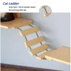 Shees, Furniture Shees and Perches Wall, Climbing Shelf Playground Set, Scratching Post with Ladder, Cat Condo House for Indoor Wall Mounted