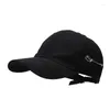 Ball Caps Effen Kleur Pin Verstelbare Baseball Cap Heren Dames Zomer Buiten Anti-Zon Trucker Hoed Reizen Sport Zon Gorras Hip Hop Peaked