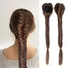 Синтетические парики, кружевные парики, плетеный парик, стильный естественный вид, длинный плетеный рыбий хвост, парик с конским хвостом, синтетические волосы для женщин и девочек 240328 240327