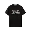 Projektant Pa T-shirt koszulki Drukuj T koszule męskie Kąt Krótki Hip Hop streetwear