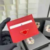 Holdants de cartes de haute qualité concepteur de concepteur de caisse sac de caisse de portefeuille de luxe de luxe Mini portefeuille en cuir couleur porte-cuir authentique monnor