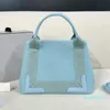 Bolsa de compras de lona Designer Tote Bag Mulheres Bolsa Bolsa Moda Carta Bolso Interno Com Zíper Bolsa De Embreagem De Alta Qualidade Alça De Ombro Removível Bolsa De Ombro