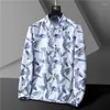 Koszulki męskie na plaży Hawaje długie rękaw Plus koszulka z piórkiem nadruk guzika męska kobieta biała czarna odzież 5xl 6xl 7xl 8xl 10xl