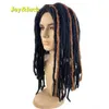 Synthetic Wigs Cosplay Wigs Long Dreadlocks Wig For Men Synthetic Black Dreadlock Straight Crochet Hair Braiding Middle Part Hair Wigs Daily Wig 240328 240327