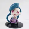 Anime Manga Legend alliance figure loose cannon Jinx version Q doll characters from game sets garage toys for boys gift for friends 240319