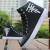 Chaussures 2022 New Fashion Mens High Top Sneaker Vulcanize Chaussures toile Chaussures Men Sports Chaussures Skateboard Chaussures Plus taille 3948
