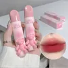 Lip Gloss Waterproof Velvet Matte Lipstick Moisturizing Lasting Nude Apricot Tint Non-stick Cup Cosmetics Make Up