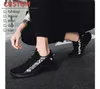 HBP Baba Olmayan Yeni Siyah Sıcak Satış Ayakkabıları Yaz Nefes Alabilir Net Moda Erkek Spor ayakkabıları rahat koşu