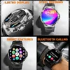 Wristwatches 2024 New 1.85-inch Ultra HD Smart Watch Men 710mAh GPS Track HD Bluetooth Call Large Battery Sports Fitness Tracker Smartwatch 24319