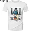 Men's T-Shirts Cartoon Summer Short sleeved T-shirt for Mens New Fashion Brand Ins Embroidered Casual Commercial Cotton T-shirt for Mens Top 4XL J240319