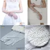 Bridal Gloves M04 Elegant Bride Pearl Ladies Finger Evening Prom Stage Lady Wedding Gift Long Glovebridal Drop Delivery Party Events Dhlce