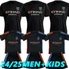 Adulti e bambini 2023 2024 New York City FC maglia da calcio casa lontano NYCFC 23 24 THIAGO S.RODRIGUEZ MORALEZ AMUNDSEN Magno Keaton tifosi versione giocatore magliette da calcio