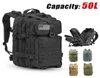 Borse da trekking 30L50L Zaino tattico militare da uomo di grande capacità 3P Softback Borsa impermeabile per esterno Escursionismo Caccia da campeggio 1074826