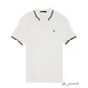 Fred Perry Mens Temel Polo Gömlek Tasarımcısı Gömlek İş Polo Lüks İşlemeli Logo Erkekler Tees Kısa Kollu Üst Boy S/M/L/XL/XXL 194 153