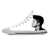 Buty gorąca moda Bruno Mars High Oddychanie Sneakers Mężczyźni Kobiety Wysokiej jakości Handyness Casual Buty Lekkie wysokie buty na topach