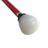 Sticks Black Handle, 120 cm 155cm,6Section Aluminum Blind Cane,Reflective Red, Folding Walking Stick for Blind People