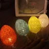 Saiten 1,8 Meter Ostern Lichterkette 10 LED-Lampen mit wasserdichter Batteriebox Ei Urlaubsbeleuchtung für Home Party Dekor