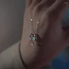 Colares de pingente na moda bonito lua estrela cristal declaração colar para mulheres meninas dia dos namorados presente moda jóias atacado