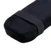 Chair Covers Arm Rest Pillow Washable Universal Armrest Pads With Elastic Strap For Computer Gaming Office Desk Black