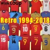 Camiseta de futbol Retro soccer jerseys Espana 1994 1996 2008 2010 2012 football shirt vintage DAVID VILLA HIERRO TORRES FABREGAS Espagne 94 96 02 08 10 12 18