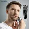 Enchen Blackstone Electrical Rotary Shaver for Men 3D Floating Blade Washable Type-C USB uppladdningsbar rakskägg Maskin 240313