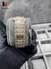 Luxe Horloge Horloges voor Heren Mechanisch Automatisch Bling Volledige Bust Down Vvs Moissanite Ice Out Topmerk Zwitserse ontwerpers Polshorloge