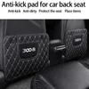 Autostoelhoezen Anti-kick Pad Bescherming Decor Voor 3008 Lederen Aangepaste Cover Set Luxe Accessoires