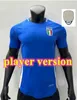 Italia Player versie 2024 BONUCCI voetbal Jersey JORGINHO INSIGNE VERRATTI heren VOETBAL SHIRTS CHIESA BARELLA CHIELLINI PELLEGRINI ItalyS 125 jaar jubileum