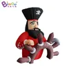 wholesale Personnage de pirate gonflable géant personnalisé de 20 pieds de haut / exploser une grande réplique de pirate pour une fête événementielle Jouets Sports