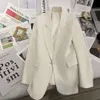 Petite veste de costume célèbre sur Internet pour femmes, nouvelle Version coréenne élégante au début du printemps et de l'automne, blanc {catégorie}