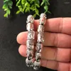 Strand Wholesale Tibetan Silver Buddha Head Accessories Bracelet