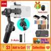 Stabilisatoren Zhiyun Smooth 5 Kruiskoppeling 3-Axis Handheld Stabilisator voor iPhone 13 12 11 Pro X 8 Samsung Galaxy S21 S20 S8 Smartphone Q240319