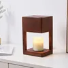 Table Lamps Simple Fragrance Lamp Melting Wax Candle Bedroom Bedside Decoration Wooden