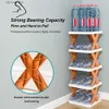 Storage Holders Racks Multi functional shoe rack anti-corrosion shoe rack modern vertical shoe rack Y240319