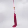 Konstis Silk Tai Chi Sword Accessories Red Sword Tassel Martial Arts Taiji Sword Tassel Wush Chinese Traditionell Short Middle Long