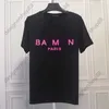 Tik Tok Influencer Same Designer Brand Pure Cotton WomensAmerikaans bedrukt T-shirt met korte mouwen, zwart wit goud, slim fit zomer