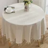 Table Cloth Round Tablecloth 60 Inch Cotton Linen Cloths With Thanksgiving Rectangle X 84 Set